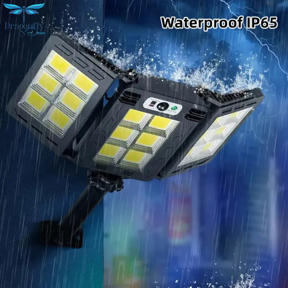 800 Led Super Bright Outdoor Solar Street Lamp Motion Sensor Waterproof Power Lights Yard Country