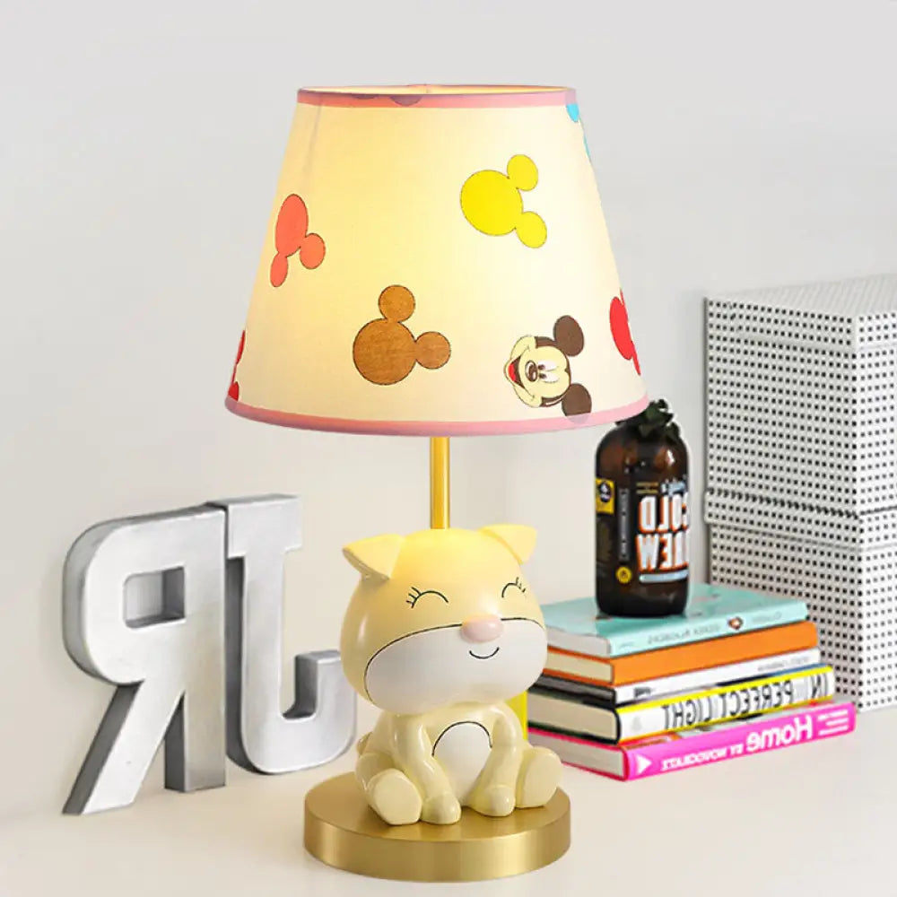 Alsciaukat - Adorable Table Lamp Yellow