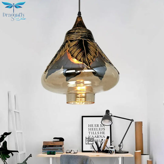 Amelia’s Enduring Charm: Clear Glass Colonial Pendant Light (Multiple Sizes) Lighting