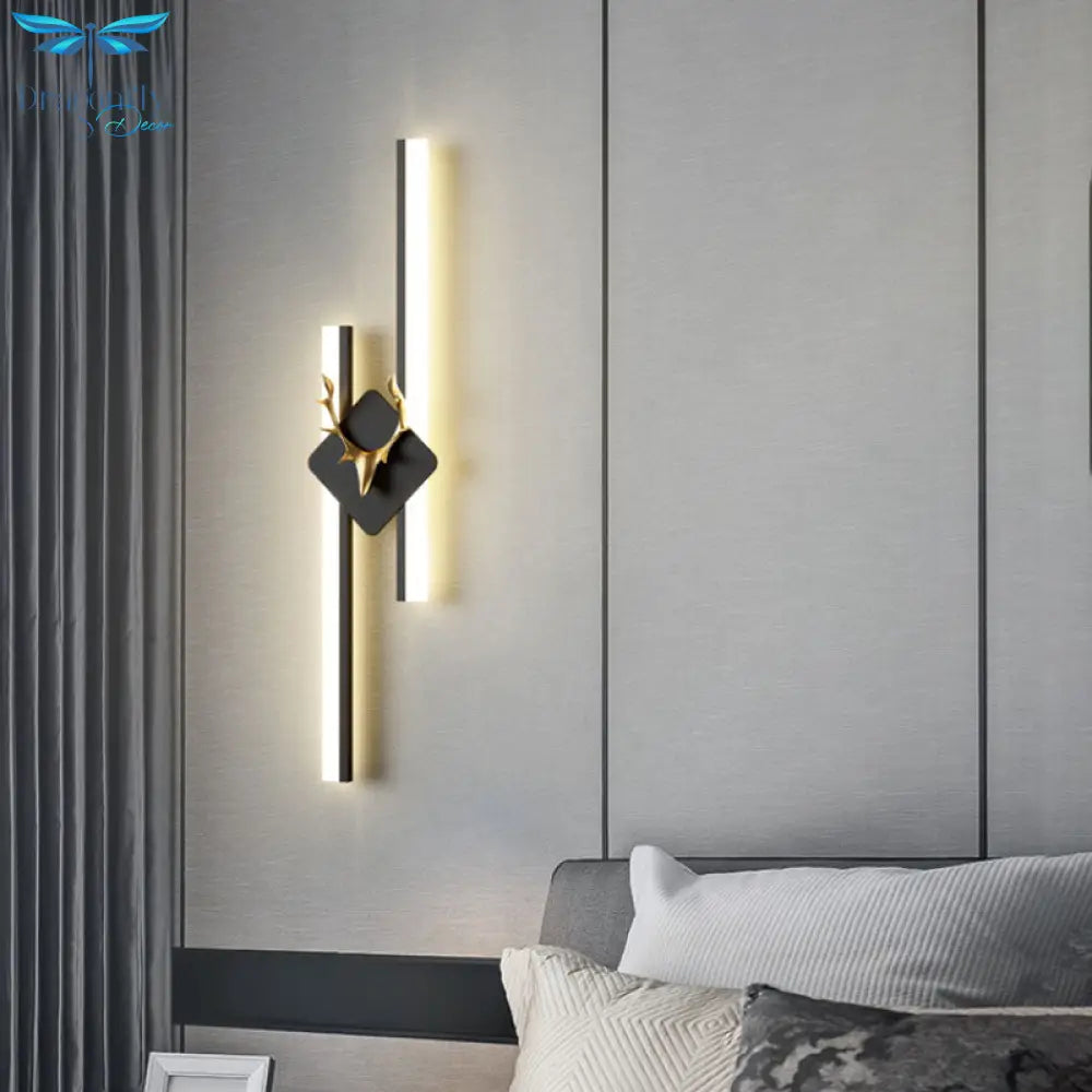 Best - Selling Modern Minimalist Light Luxury Creative Long Strip Living Room Tv Background Wall