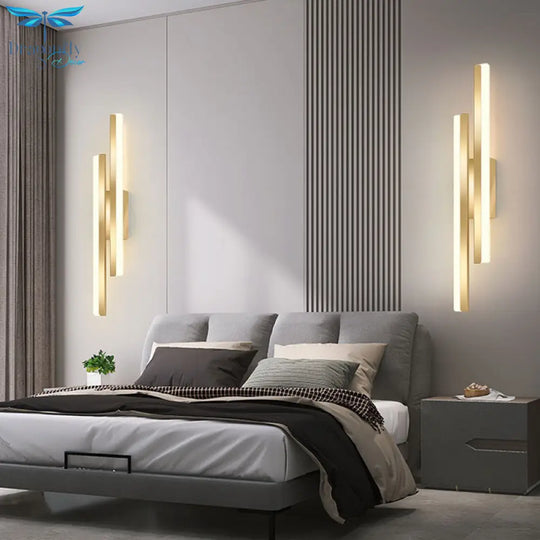 Best - Selling Modern Minimalist Light Luxury Creative Long Strip Living Room Tv Background Wall