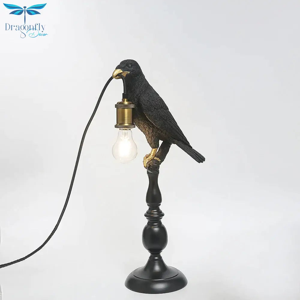 Bird Table Lamp Italia Led Desk Lamp Lucky Bird Living Room Bedroom Bedside Eagle Home Decor Night