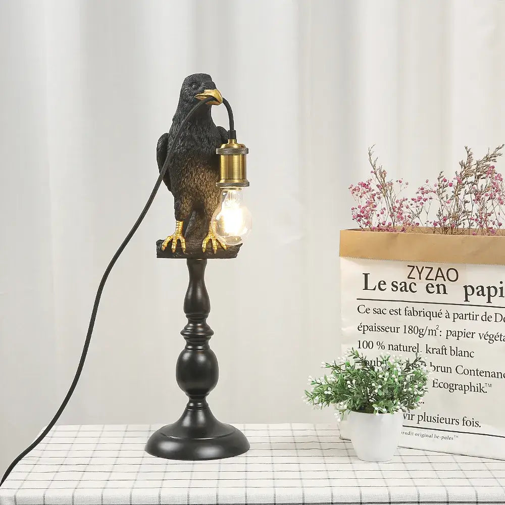 Bird Table Lamp Italia Led Desk Lamp Lucky Bird Living Room Bedroom Bedside Eagle Home Decor Night