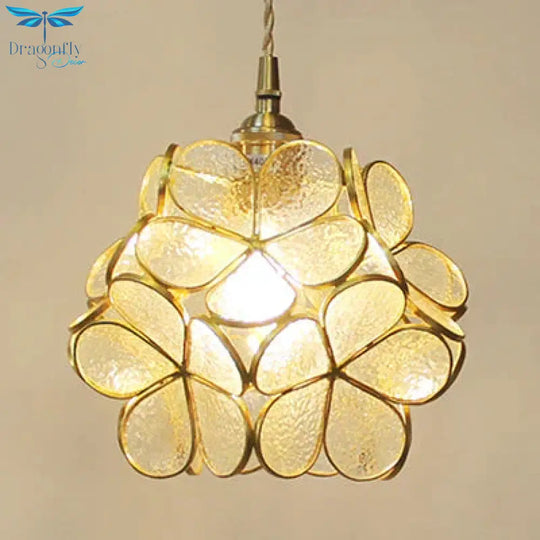 Blooming Beauty: Tiffany Style Pendant Light With Captivating Colors Lighting