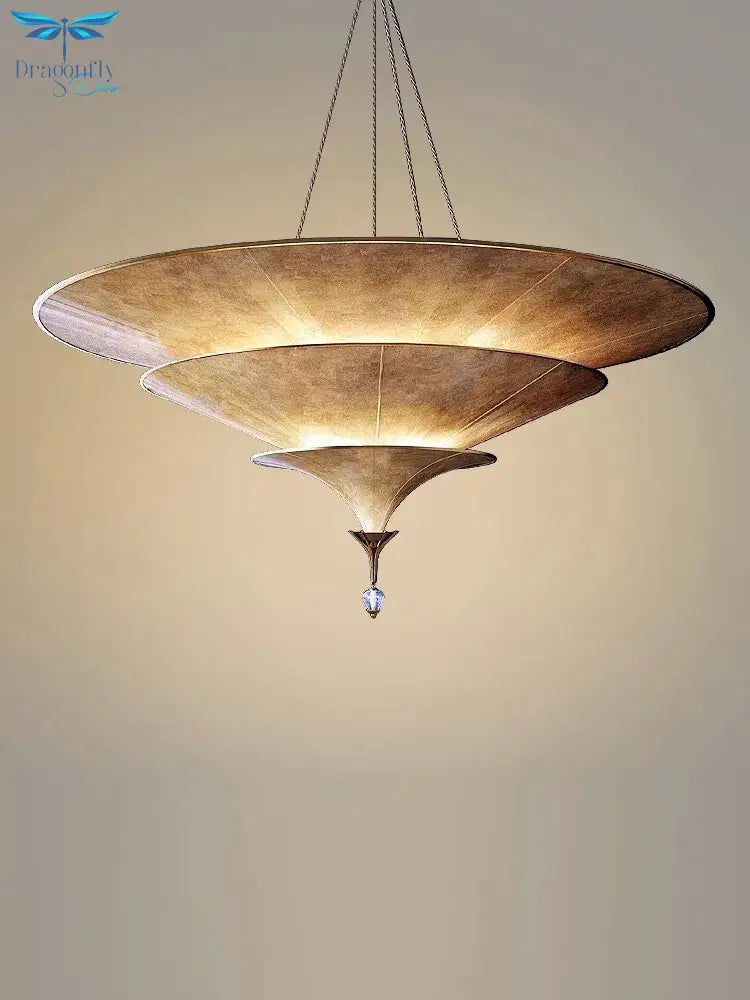 Buddhist Mood Teahouse Chandelier Southeast Asian Hanging Lamp Wabi - Sabi Pendant Light For Home