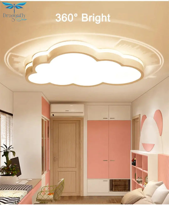 Cloud Lamp Led Ceiling Lights Sluces Led Room Decor Para Habitacion Chandelier Luminaire Bedroom