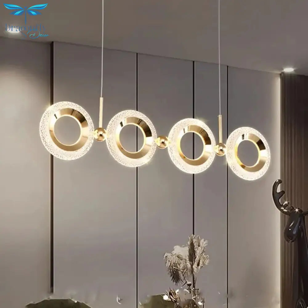 Contemporary Crystal Led Pendant Lights: Stylish Illumination For Living And Dining Rooms Light