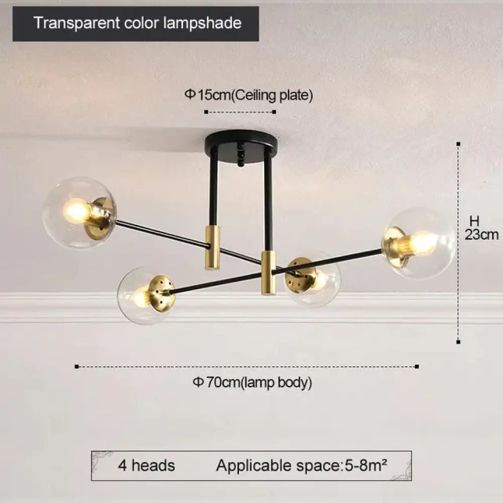 Copper Pendant Light Living Room Brass Lamps Dining Kitchen Fixture Modern Lights Bedroom Lighting