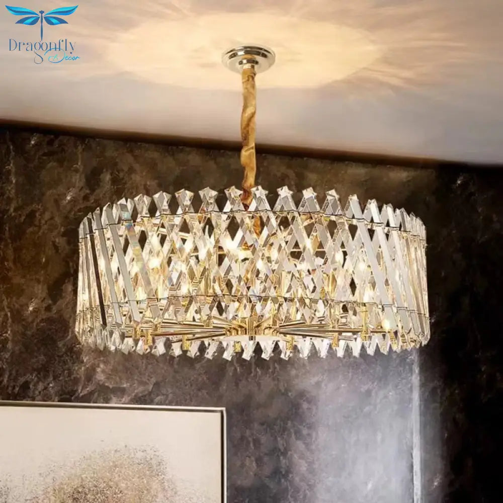 Cosmos - Postmodern Luxury Crystal Chandelier For Foyer Home Pendant Light