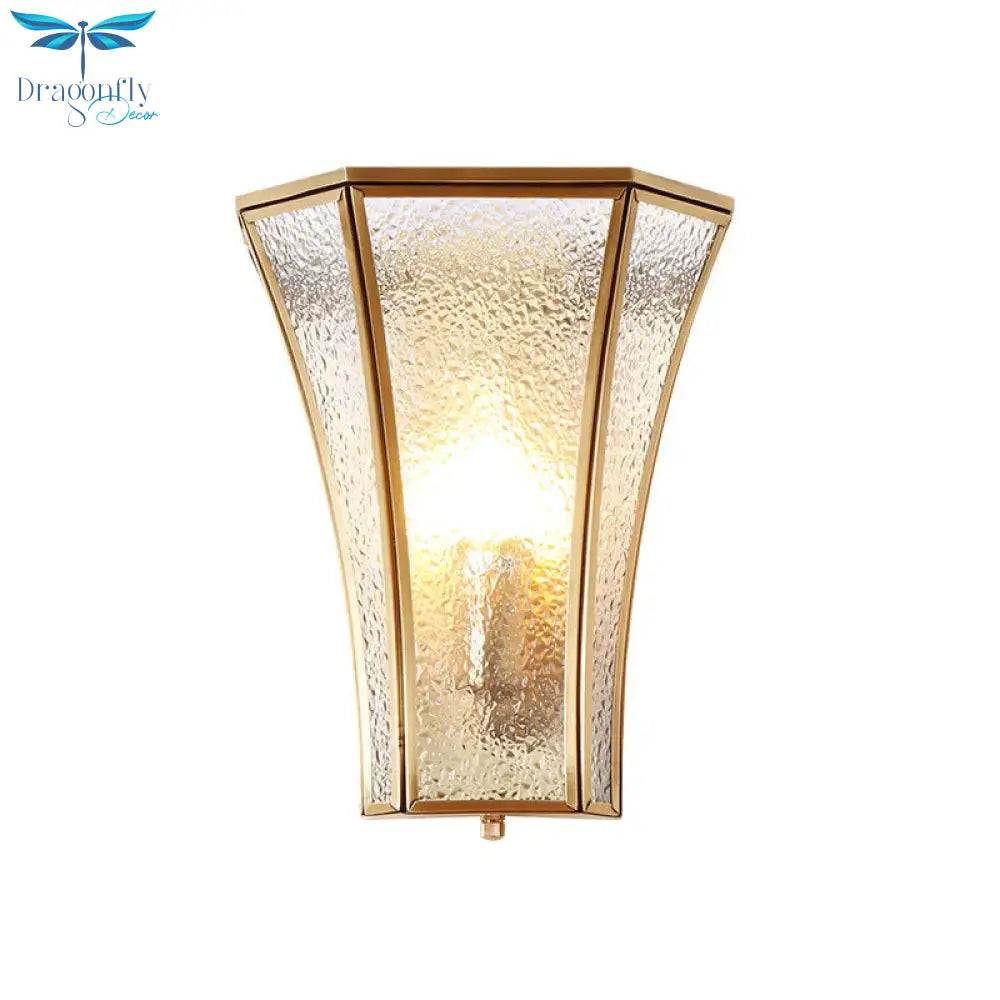 Creative Country Style Bedside Lamp Corridor Aisle Copper Wall Lamps