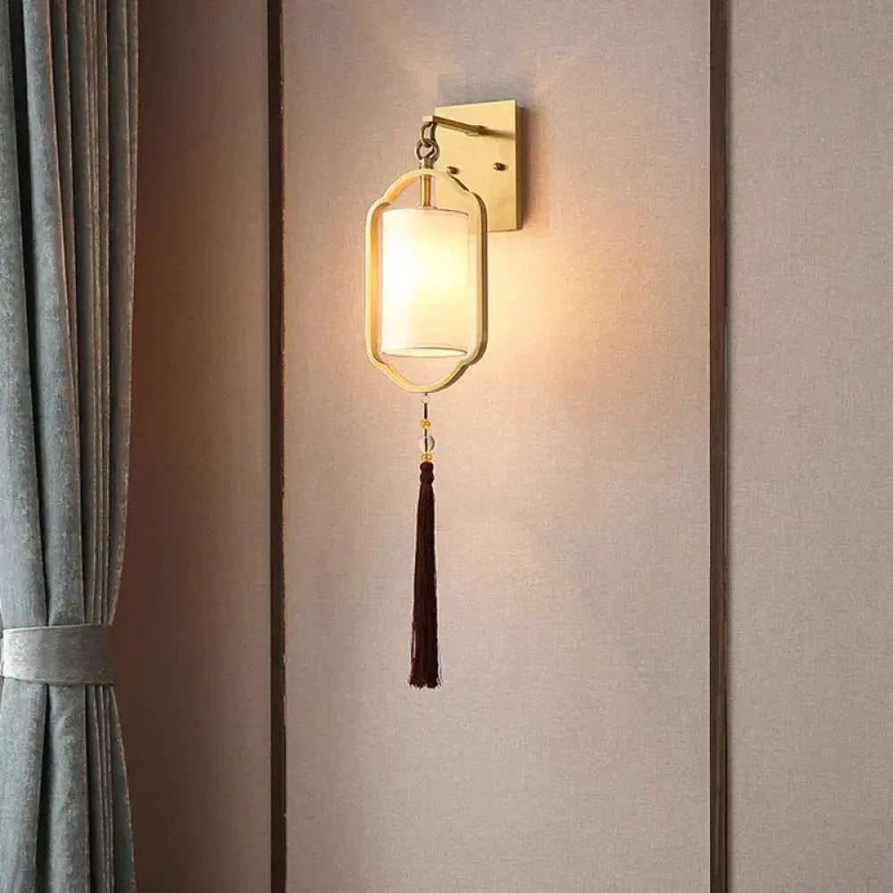 Creative Wall Lamp Bedroom Bedside Background Copper / Without A Light Source Lamps
