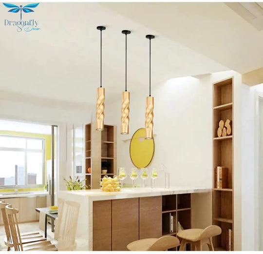 Cylinder Pipe Pendant Lights Kitchen Island Dining Room Bar Counter