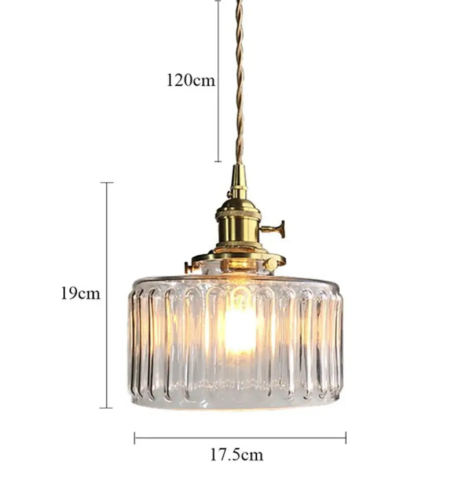 Design Glass Pendant Lamps Modern Hanging Lights Cords For Dining Bedside Home Decorative Japanese