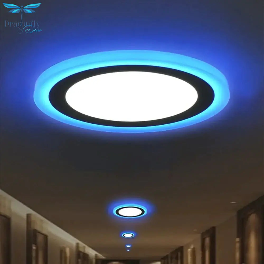 Dimmable Led Ceiling Lights Modern Lamp Living Room Bedroom Kitchen 6W 9W 16W 2 Colors Recessed