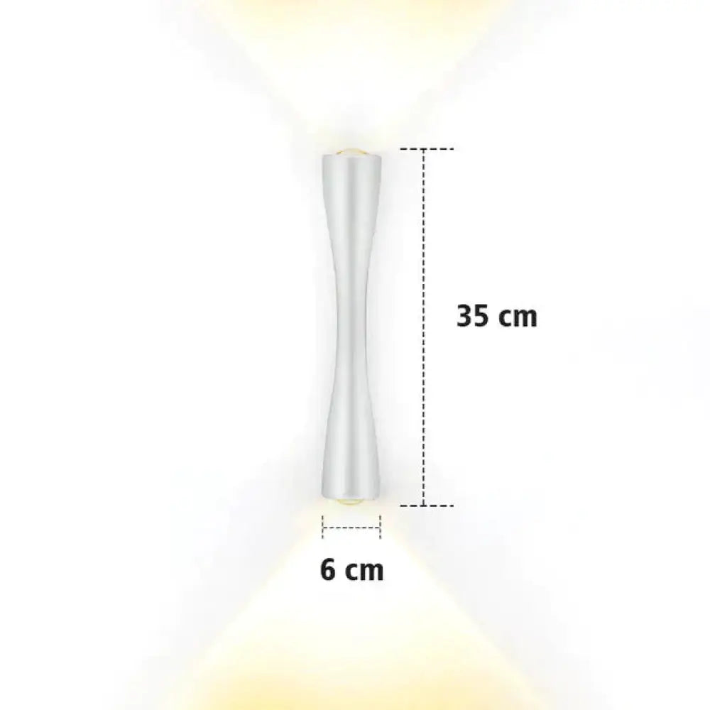 Elaine | Outdoor Waterproof Lamp White 35Cm / 13.7’ Warm Lighting