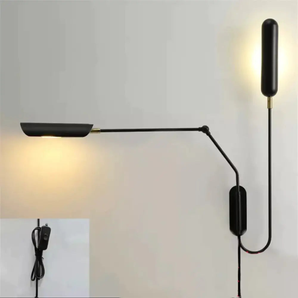 Emma | Industrial Wall Lamp Plug - In
