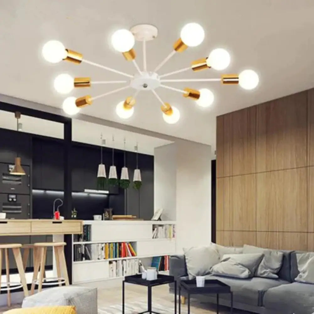 Fashion Modern Lamps Led Pendant Lights Indoor Lighting Gold Electropla Living Dining Room Bedroom