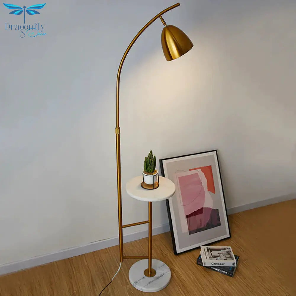 Floor Lamp Modern Simple Living Room Bedroom Study Dining Office Led Tea Table Bedside Lamps