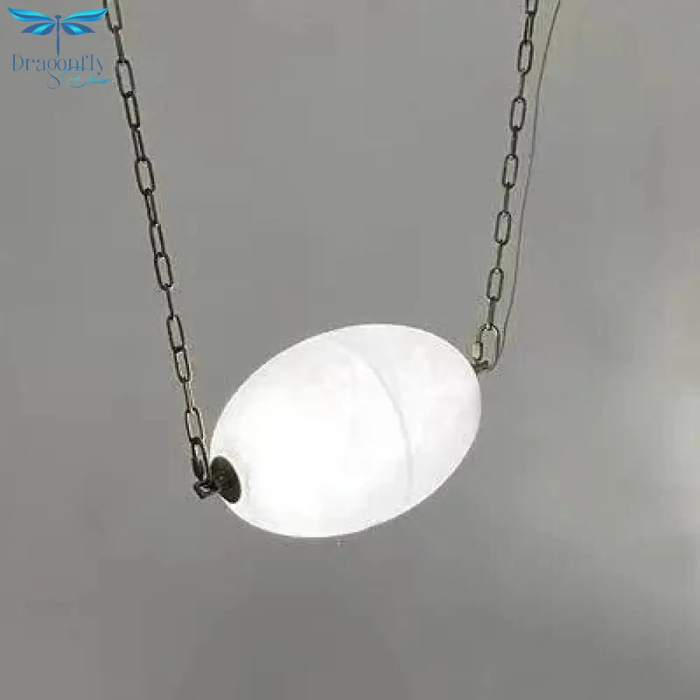 Geometry Art Marble Design Trendy Led Ceiling Hanging Lamps Chandelier Lumunaire Indoor Lighting