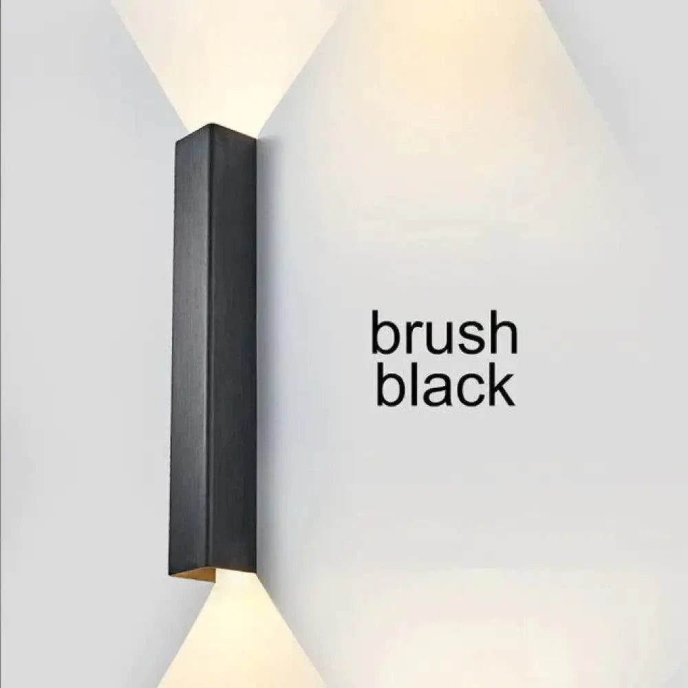 Haley | Wall Lamp Black / 32Cm Warm White