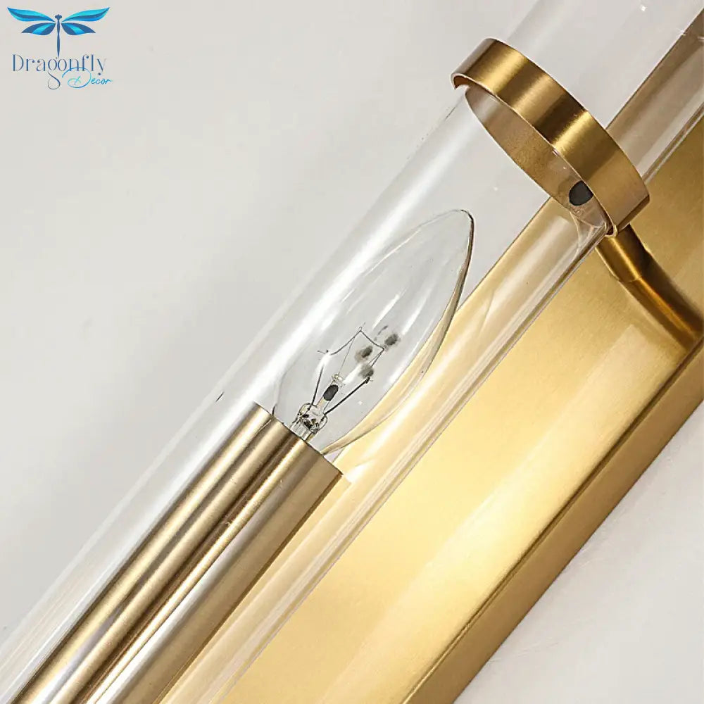 Harper Contemporary Gold Wall Sconce - Elegant Lighting For Living Rooms Bedrooms And Hallways Wall