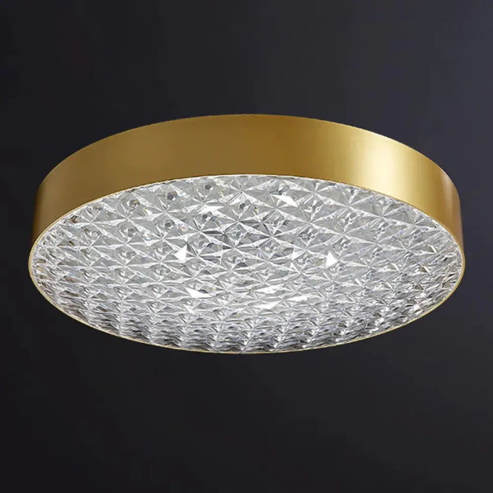 Isabella’s Post Modern Bedroom Round Led Ceiling Lamp