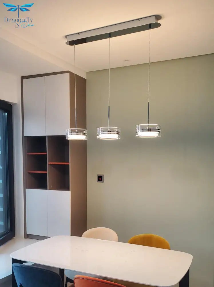 Italian Design Minimalist Glass Pendant Lights Modern Indiviudal Hanging Lamp Restaurant