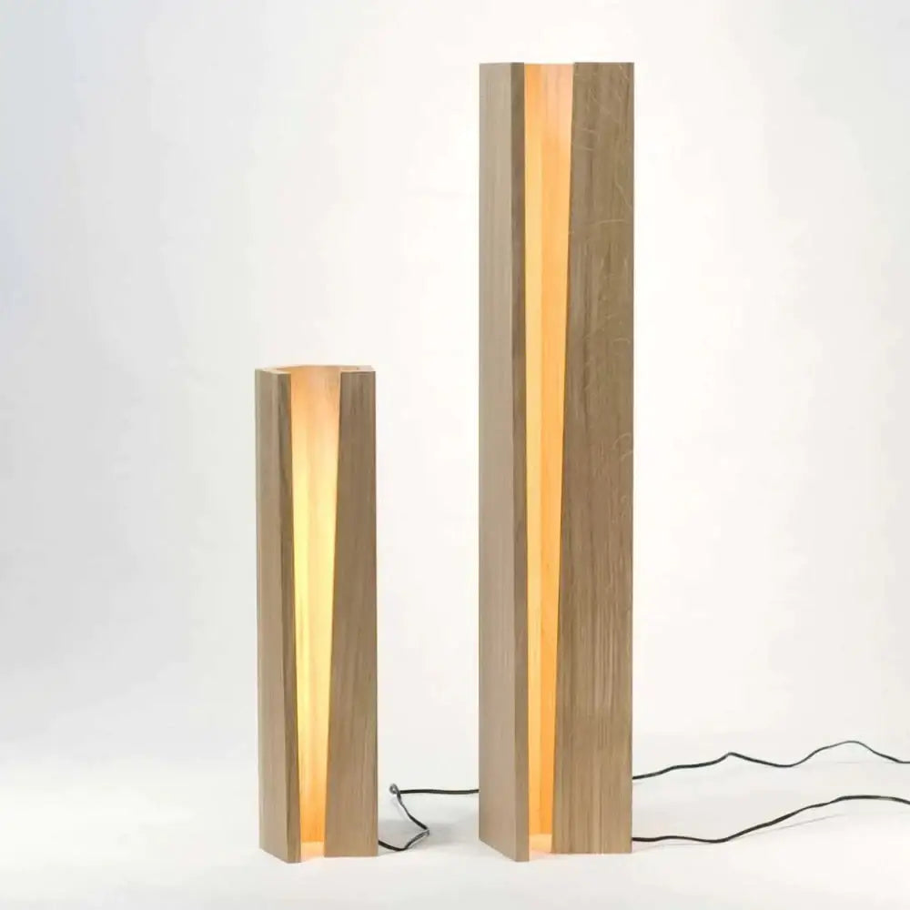 Japanese - Style Solid Wood Decoration Floor Lamps Standing Staande Lamp Led Nordic Ming Height