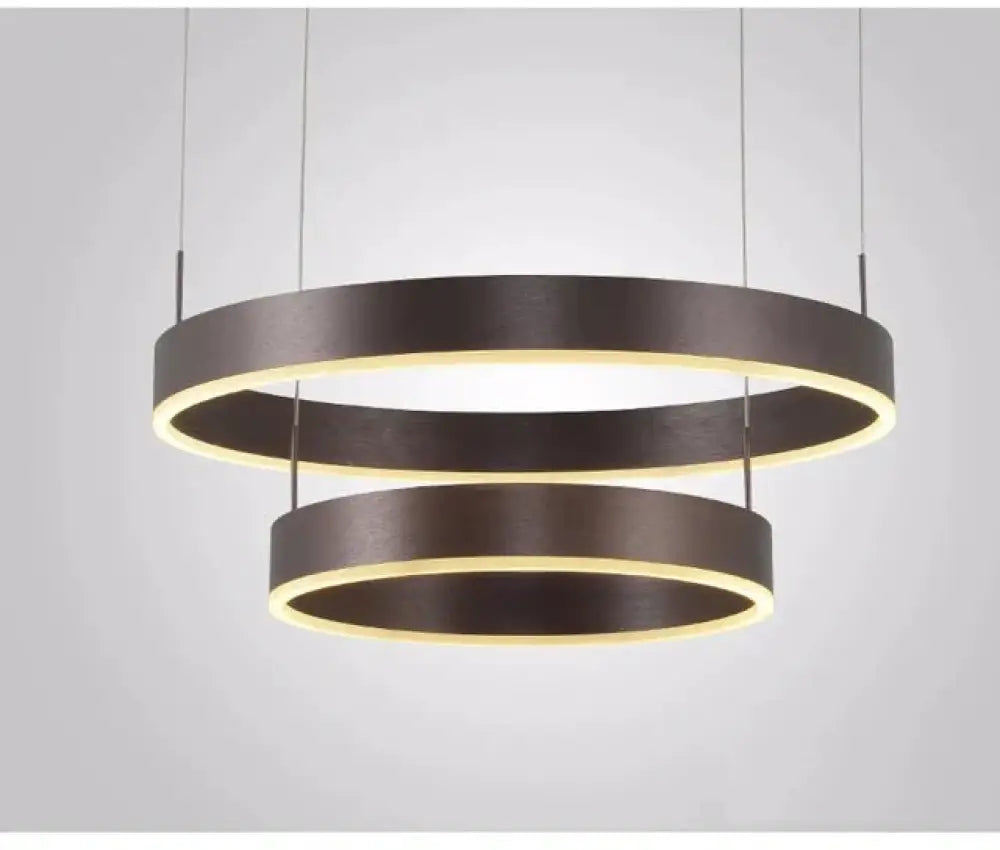 Large Ring Modern Pendant Lamp Kitchen Island Dining Table Coffee O Chandelier Suspension Lighting