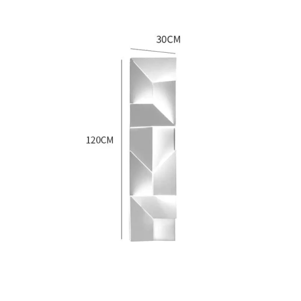 Leanne | Geometric Wall Lamp 120X30X14 40W / Warm White (2700 - 3500K)