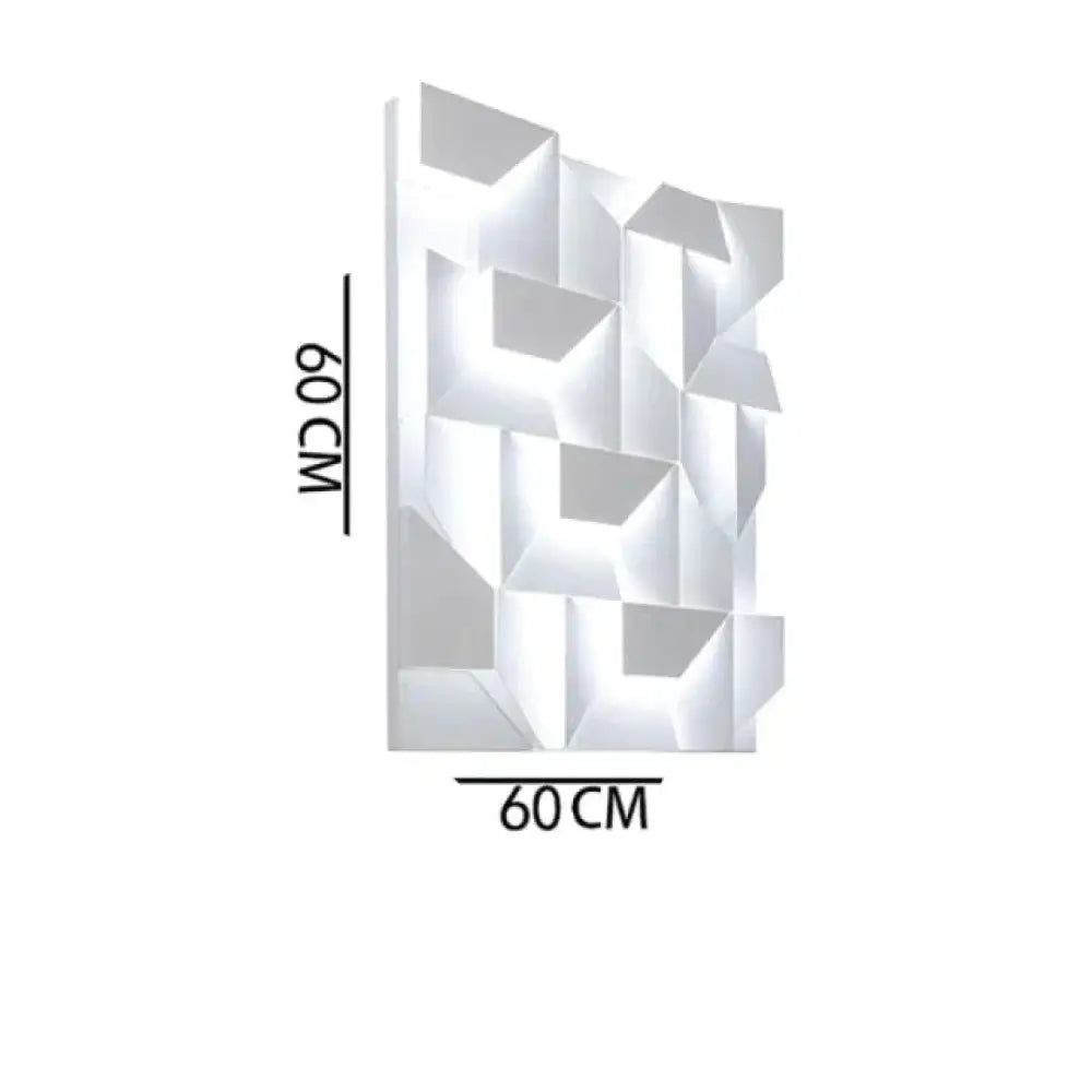 Leanne | Geometric Wall Lamp 60X60X14 35W / Warm White (2700 - 3500K)