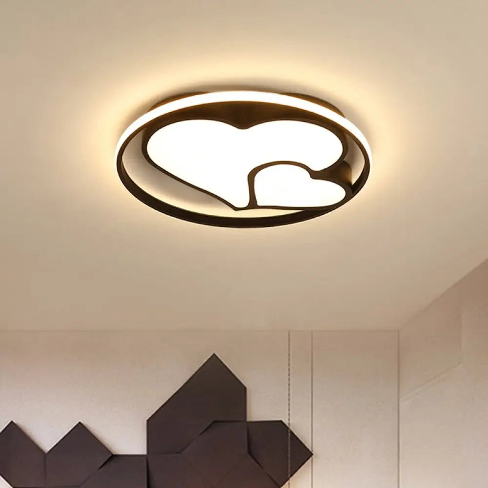 Led Chandeliers Ceiling Modern Lighting Heart Shaped Lights For Home Living Room Kitchen Bathroom