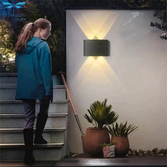 Led Outdoor Waterproof Wall Lamp Led Light Porch Courtyard Garden Lights Balconi Lighting Outdoor