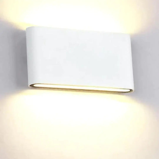 Luna | Outdoor Wall Light White / Small - 12Cm 4.7’ Warm (2700 - 3500K) Lighting