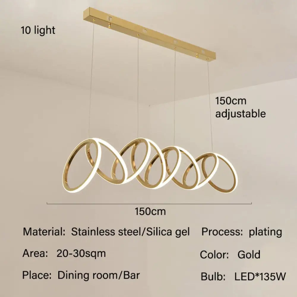 Luxurious Led Pendant Lights: Modernize Your Dining Room Kitchen And Indoor Bar With Style. 10