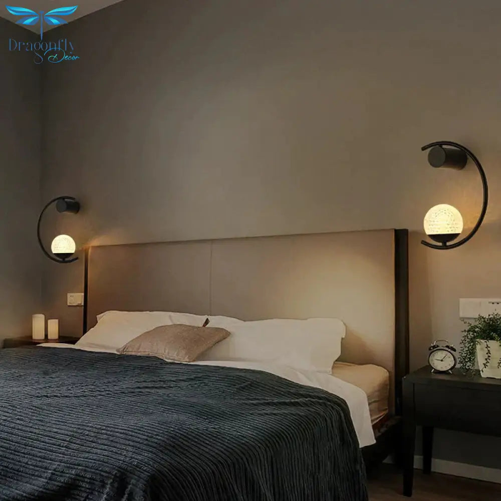 Luxury Creative Led Bedside Wall Lamp Wall Light