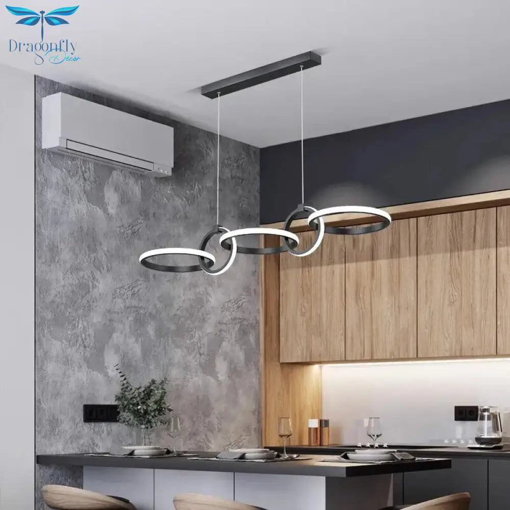 Marceline - Contemporary Led Pendant Chandelier: Stylish Indoor Lighting For Living And Dining