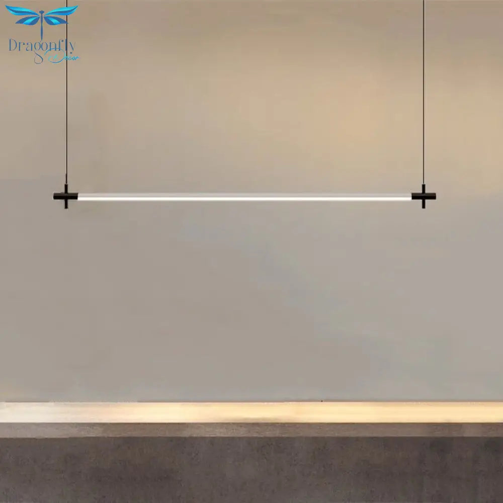 Minimalist Led Bar Pendant Lights For Dining Room And Kitchen Light