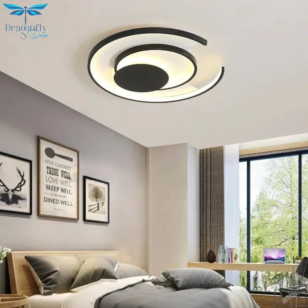 Modern Acrylic Ceiling Lights Living Room Support Remote Control Led Surface Mount Lamps Lamparas