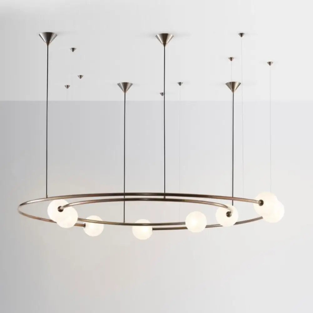 Modern Ball Pendant Chandelier - Stylish Lighting For Living Room Dining And Study Black /