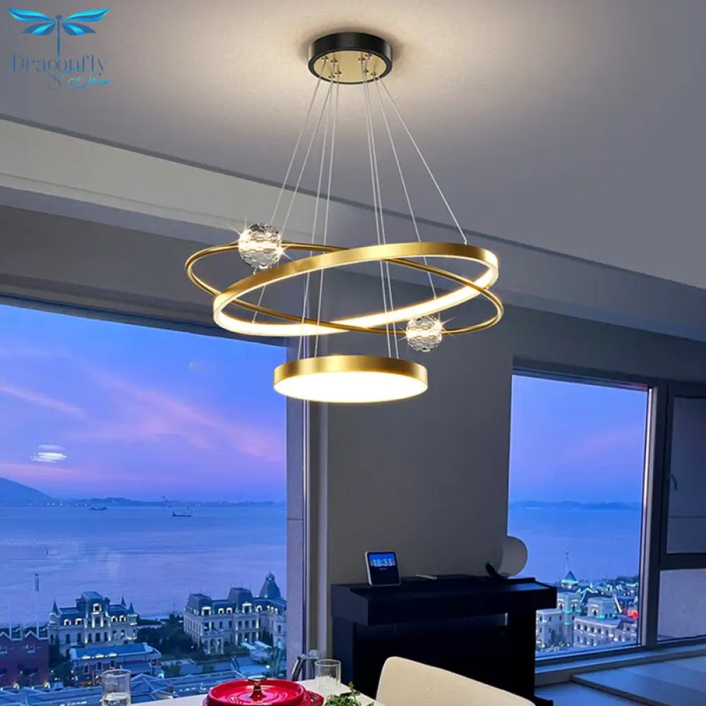 Modern Bedroom Decorative Dining Room Led Ceiling Lamps Pendant Lights Indoor Lighting Interior Lamp