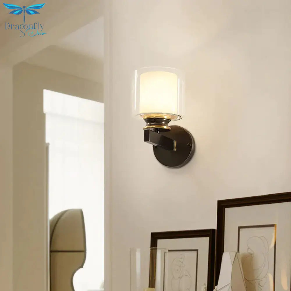 Modern Bedroom Lamp Single Mirror Copper Wall Lamps