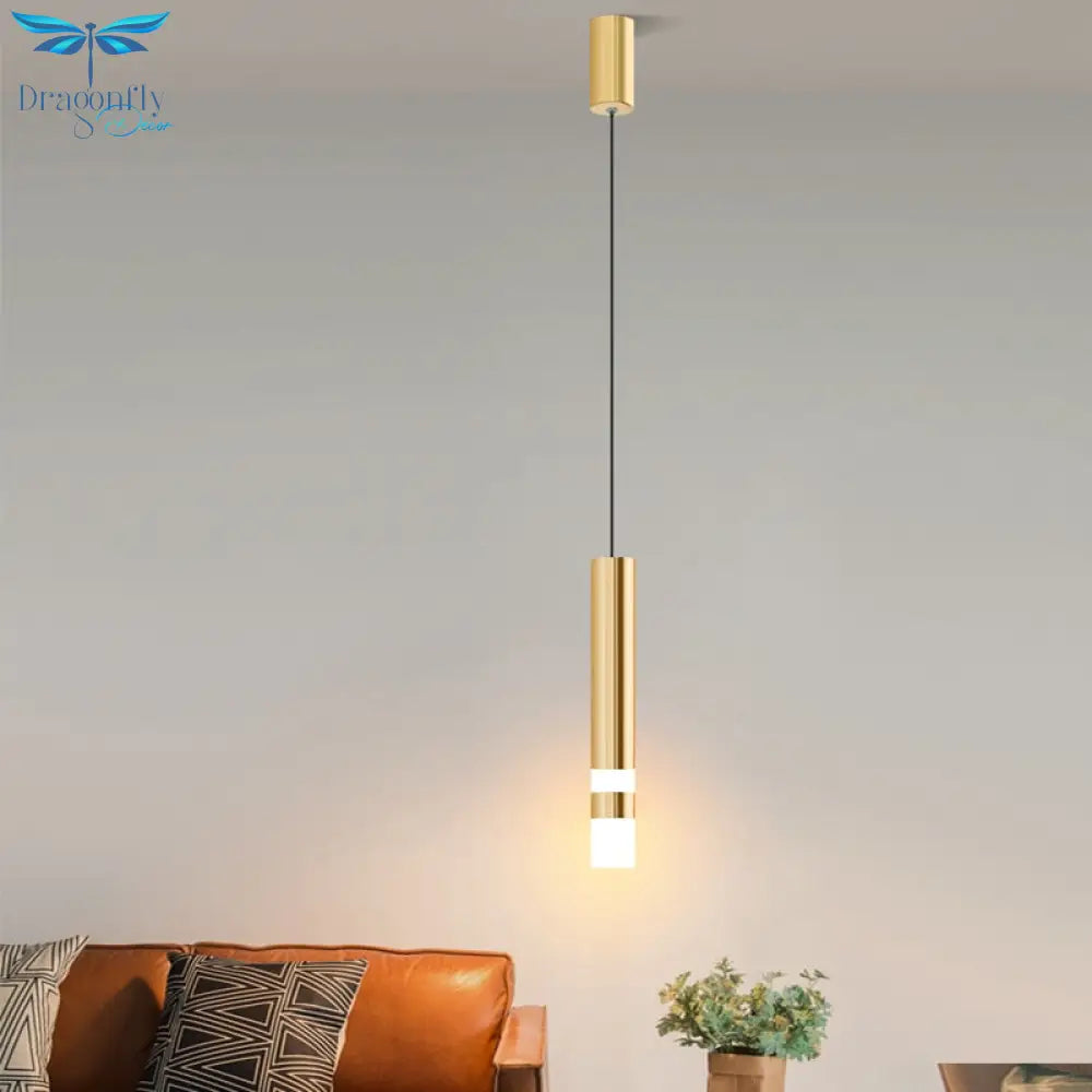 Modern Brass Hanging Pendant Lights For Bedroom Dining Room Kitchen Restaurant Lighting