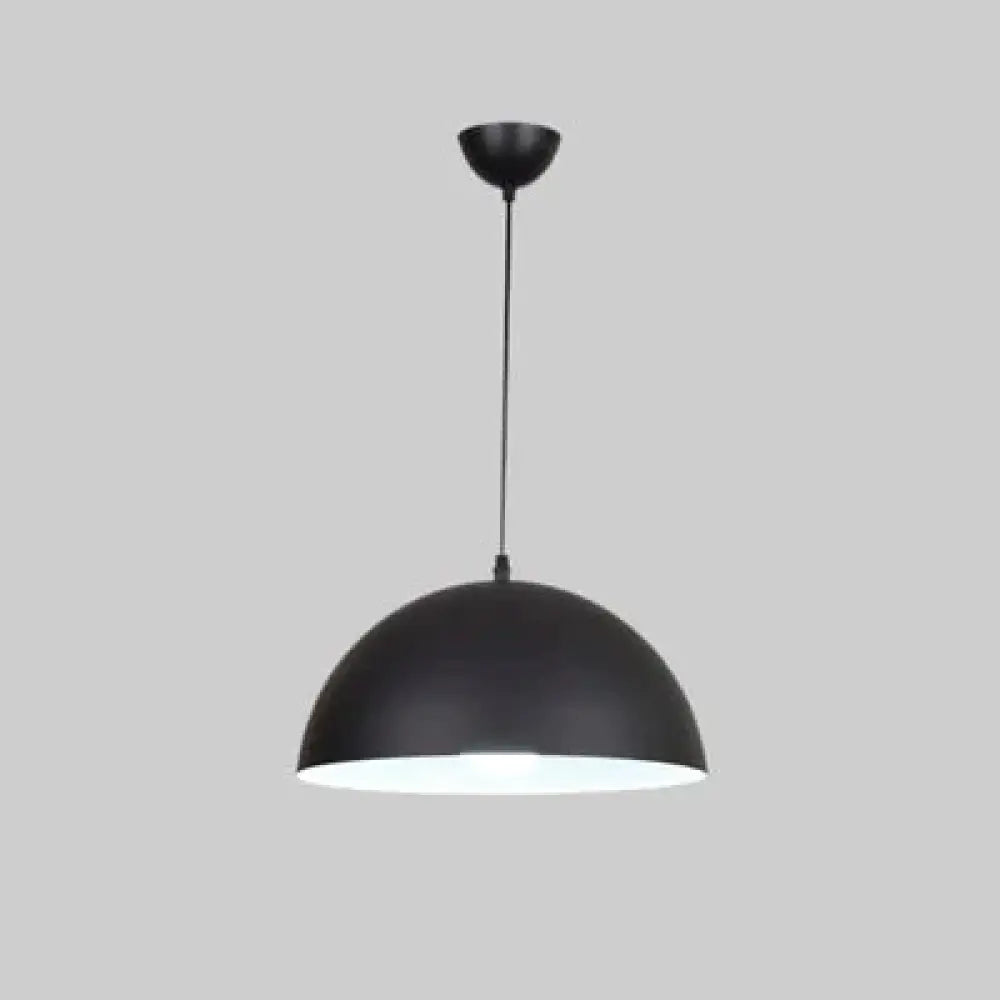 Modern Ceiling Lamps Semicircle Lampshade Aluminum Pendant Lights Restaurant Dining Table Kitchen
