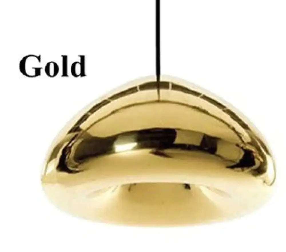 Modern Gold Bronze Sliver Shade Mirror Pendant Light E27 Led Glass Lamp Christmas Ball Lighting /
