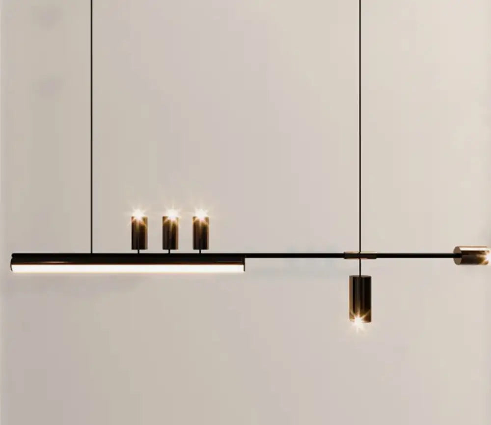 Modern Kitchen Chandelier Deluxe Dining Room Lamp Indoor Lighting Living Long Villa Cafe L 120Cm /