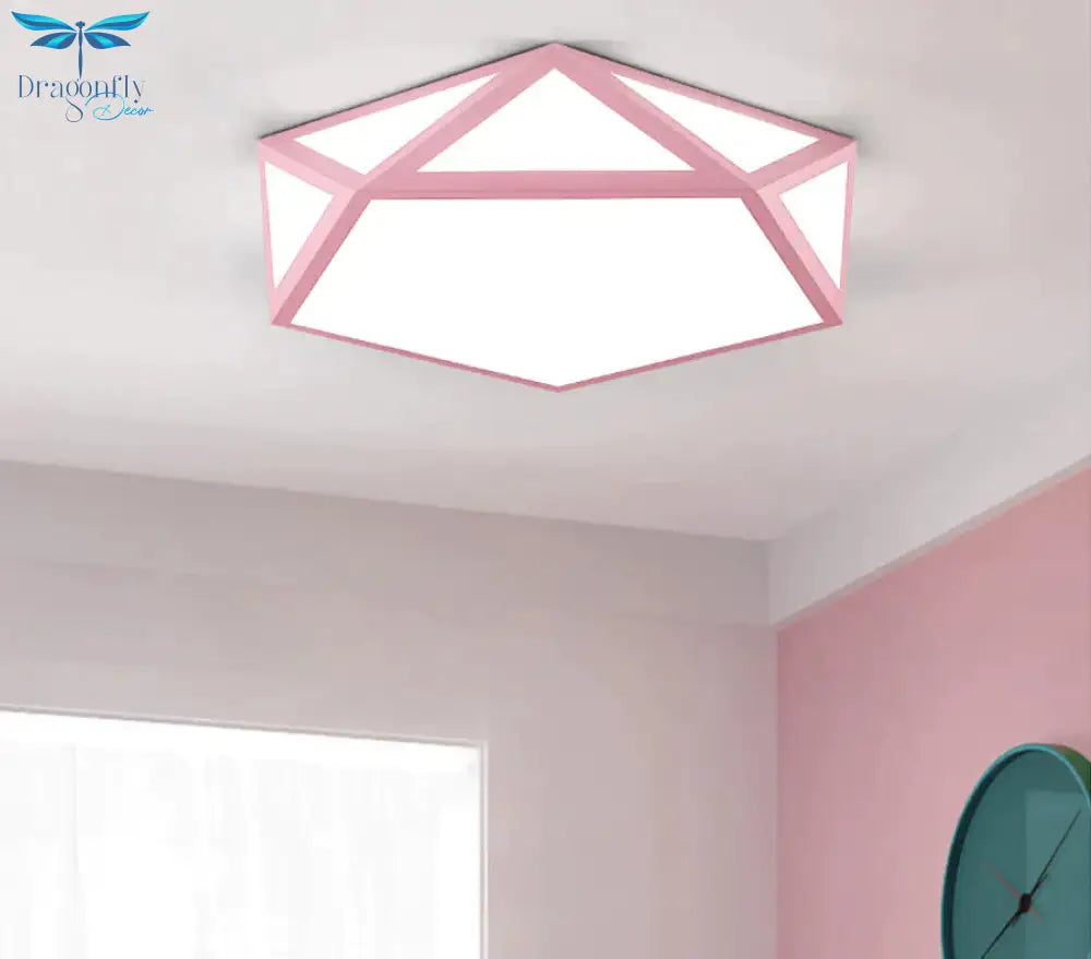 Modern Led Ceiling Lamp Indoor Lights For Living Room Bedroom Family Home Lighting Flush Mount Light