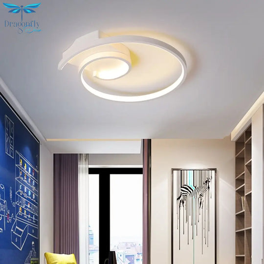 Modern Led Chandeliers Lamp For Bedroom Interior Dining Study Living Room Kitchen Simple Lustre