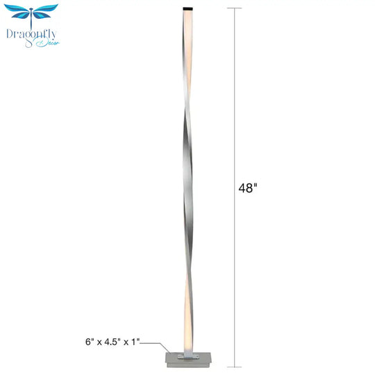 Modern Led Floor Lamp For Living Rooms Standing Pole Light Study Bedrooms Offices Bright Dimmable