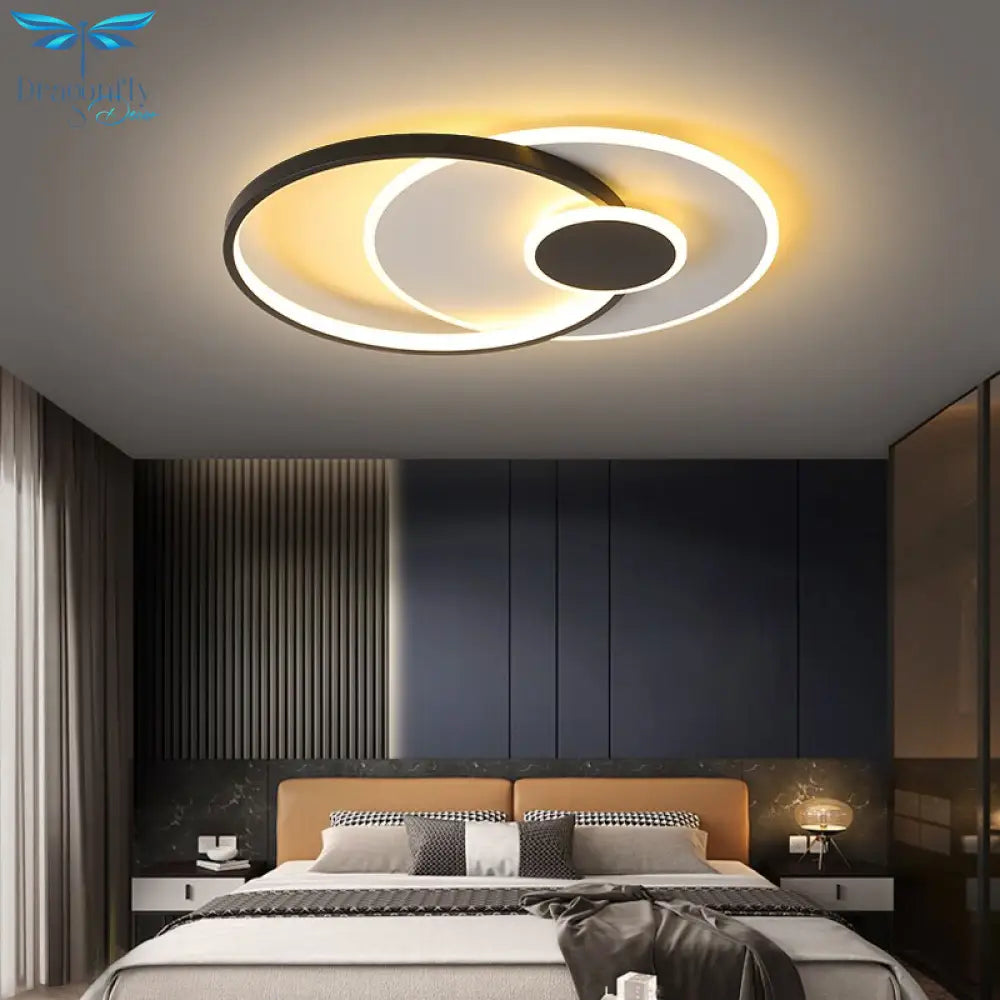 Modern Minimalist Decor Led Chandeliers Nordic Bedroom Ceiling Decoration Lamp Creative Personality